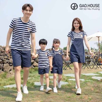 Áo váy gia đình Gạo House GF1890002