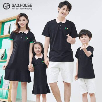 Áo váy gia đình Gạo House GF1860106