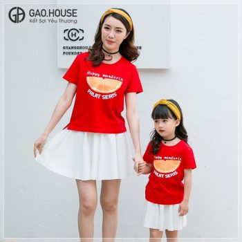 Áo váy gia đình Gạo House GF1860094