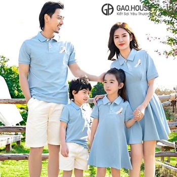 Áo váy gia đình Gạo House GF1870001