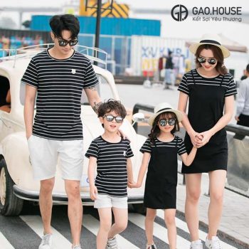 Áo váy gia đình Gạo House GF1860102