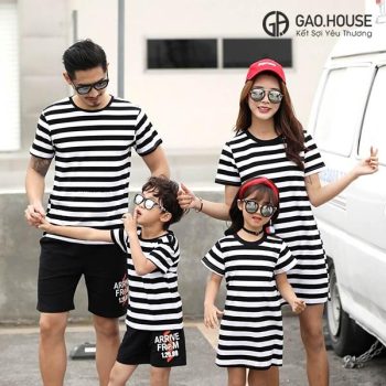 Áo váy gia đình Gạo House GF1860085