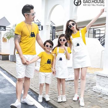 Áo váy gia đình Gạo House GF1860066