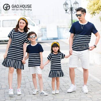 Áo váy gia đình Gạo House GF1860098