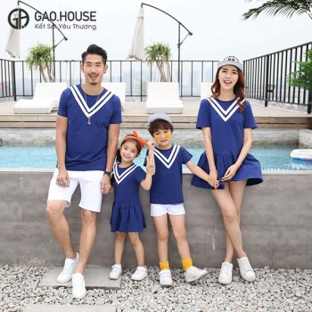 Áo váy gia đình Gạo House GF1870021