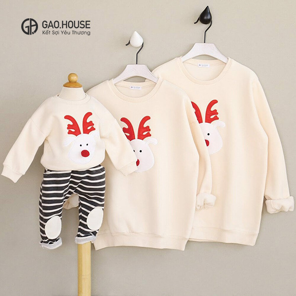 Áo gia đình giáng sinh Gạo House GF1824009