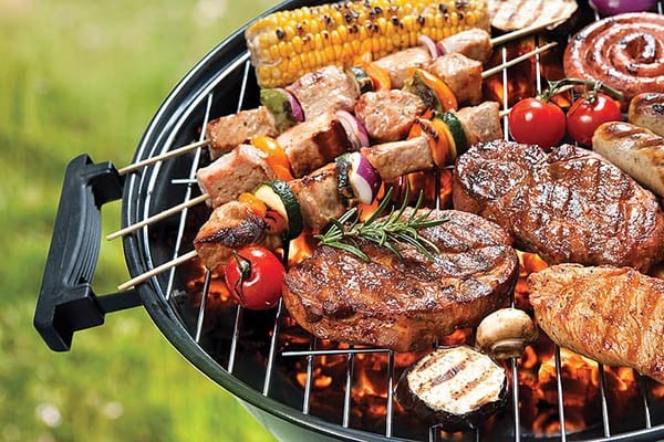 Thưởng thức BBQ Camping thơm ngon tại Thác Giang Điền