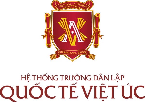 logo trên áo đồng phục trường việt úc