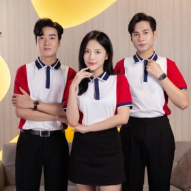 Áo đồng phục màu đỏ