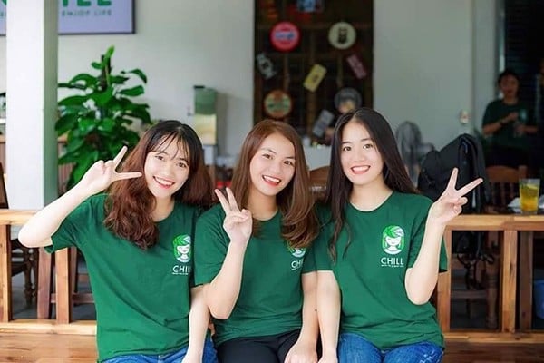 đồng phục quán trà chanh