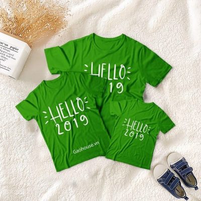 top 3 tong mau dong phuc gia dinh mua he cu mac len la noi