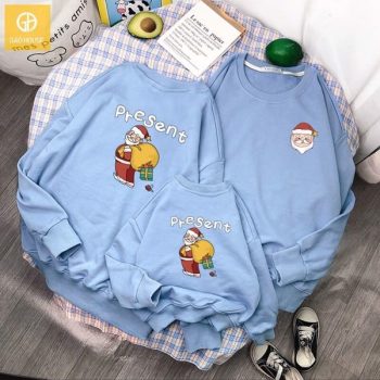 Áo gia đình Noel Present dáng sweater GF1824123