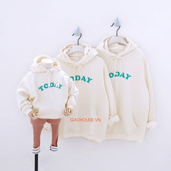 Áo gia đình mùa đông Gạo House GF1890040