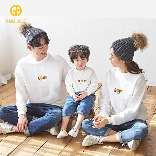 Áo gia đình mùa đông Gạo House GF1990021
