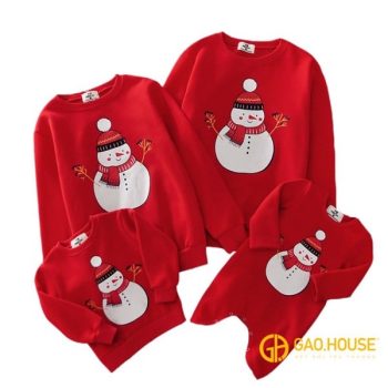 Áo gia đình noel Gạo House GF1824032