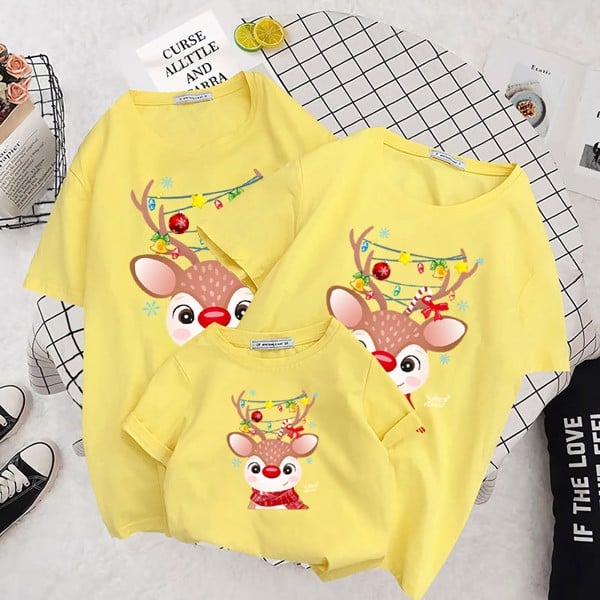 Áo gia đình Noel in hình Tuần lộc lộng lẫy GF1824106