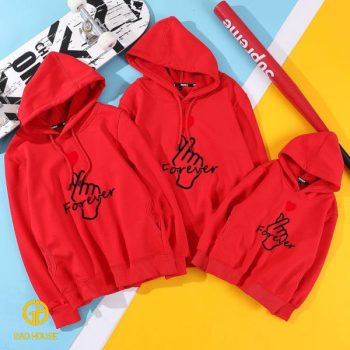 Áo hoodie gia đình Gạo House GF1990002