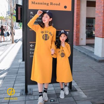 Áo hoodie gia đình Gạo House GF1990004