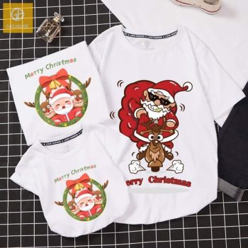 Áo thun gia đình Noel Merry Christmas GF1824148