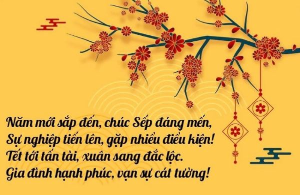 chúc sếp năm mới