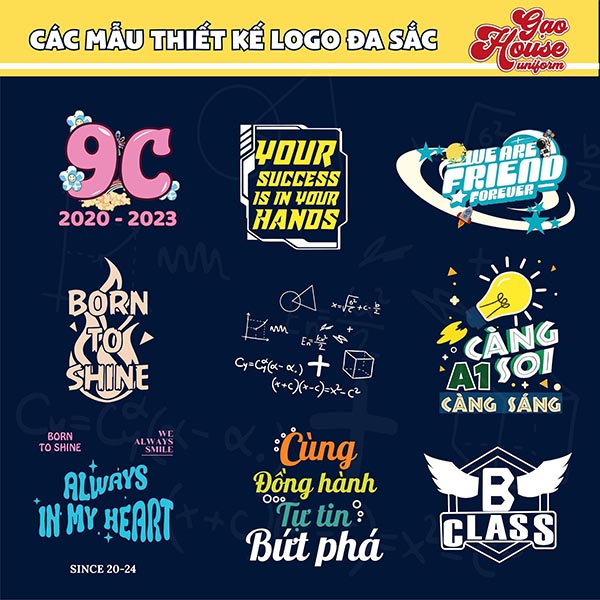 Mẫu slogan áo lớp cool ngầu