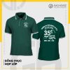 Áo thun họp lớp màu xanh két kỉ niệm 35 năm