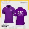 Đồng phục họp lớp màu tím kỉ niệm 25 năm