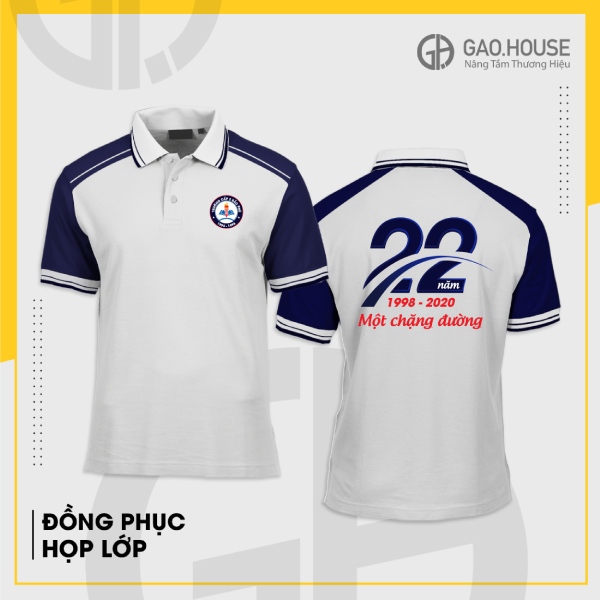 Áo họp lớp kỷ niệm 22 năm ngày ra trường cao cấp