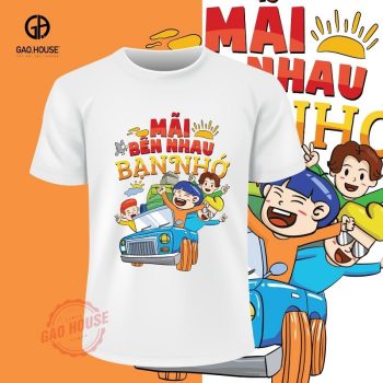 Áo nhóm du lịch “Mãi Bên Nhau Bạn Nhớ”