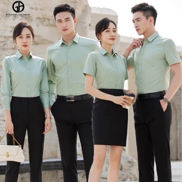 Áo sơ mi đồng phục công sở