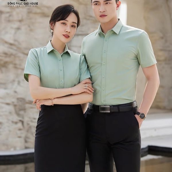Áo sơ mi đồng phục công sở