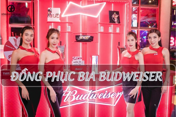 áo đồng phục bia budweiser cao cấp