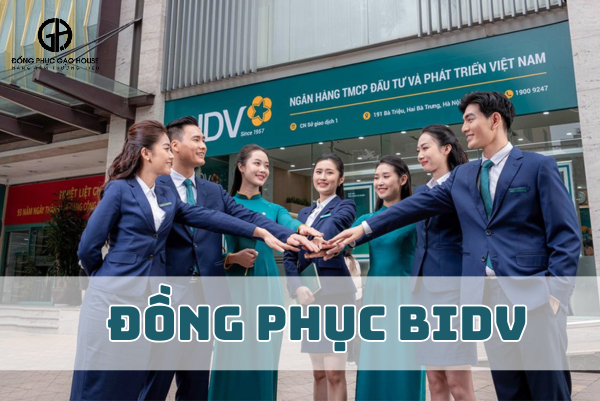 đồng phục ngân hàng BIDV