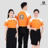 Áo Đồng Phục Công Ty Petrolimex Cam Trắng Trẻ Trung