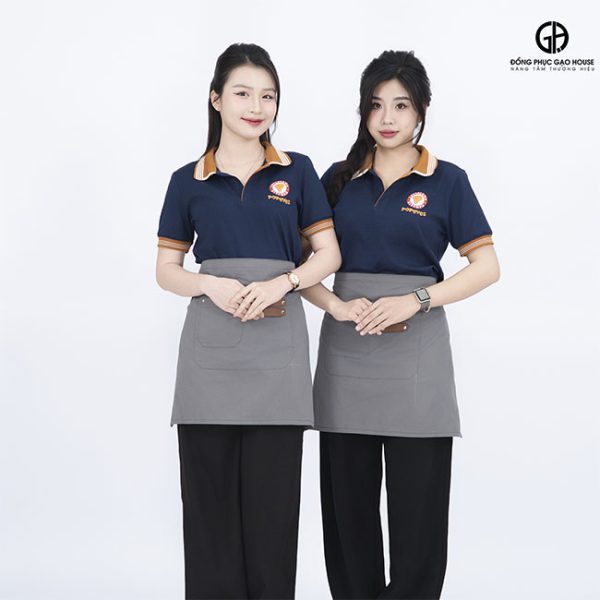 đồng phục nhân viên nhà hàng popeyes
