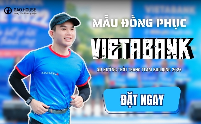 gạo house may in đồng phục vietabank