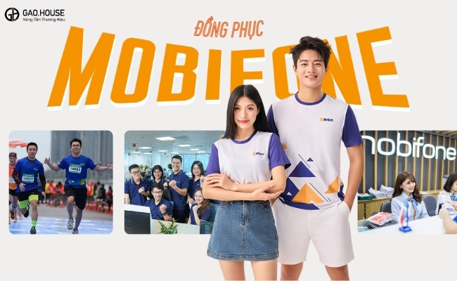 in đồng phục Mobifone