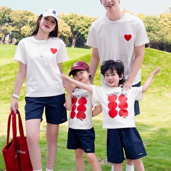 Đặt may áo thun gia đình giá rẻ