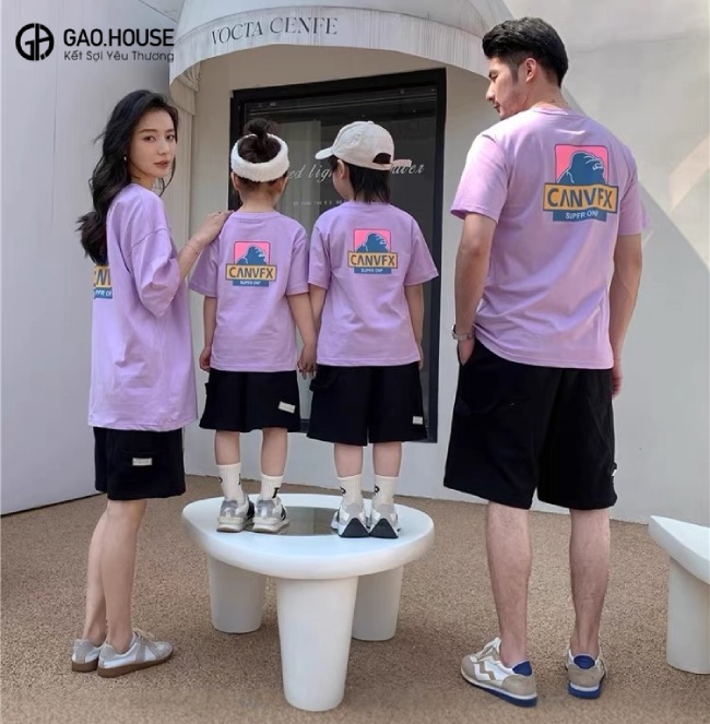 Địa chỉ in áo đồng phục gia đình giá rẻ