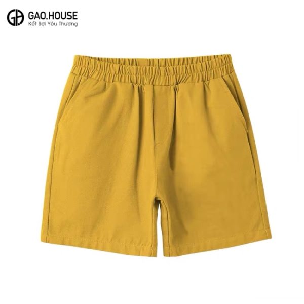 Quần short màu cam thoáng mát