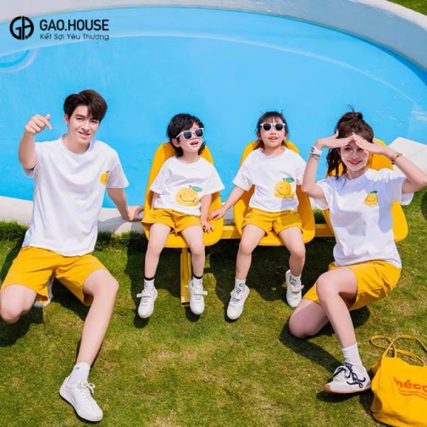 Set quần áo đồng phục gia đình