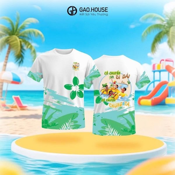 Áo nhóm 3D có chuyến đi dài