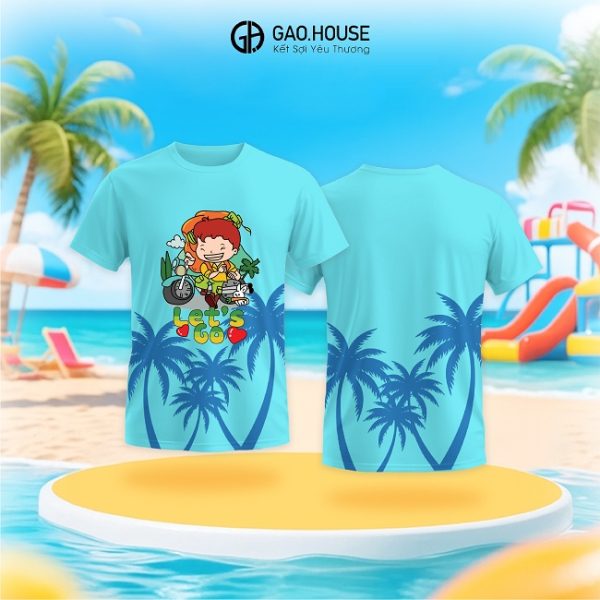 Áo nhóm cây dừa let go