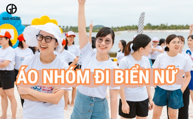 Áo nhóm đi biển nữ