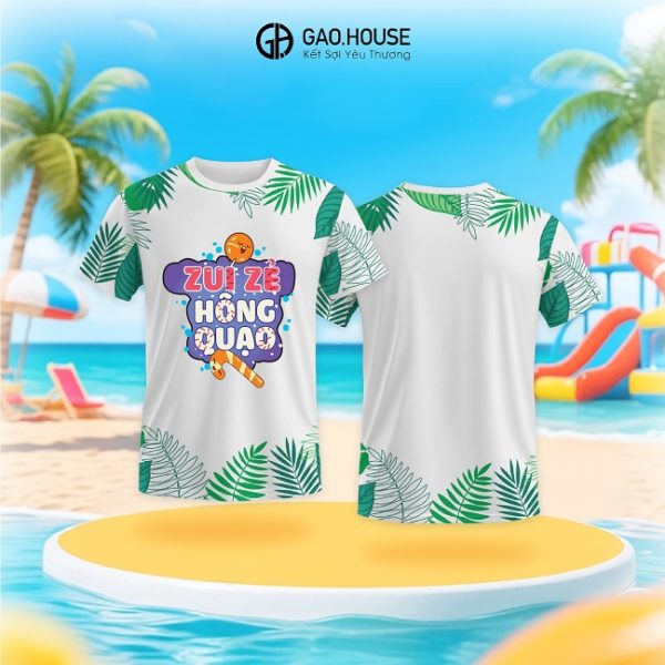 Áo Nhóm Đi Biển Vui Vẻ Không Quạo