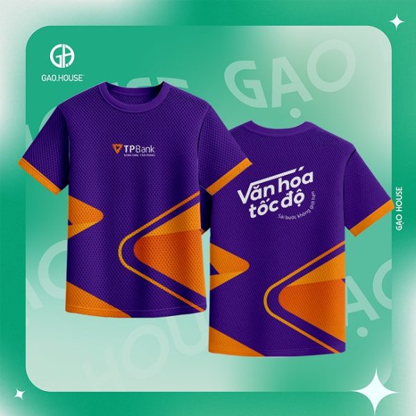 áo thun 3d đồng phục ngân hàng tpbank