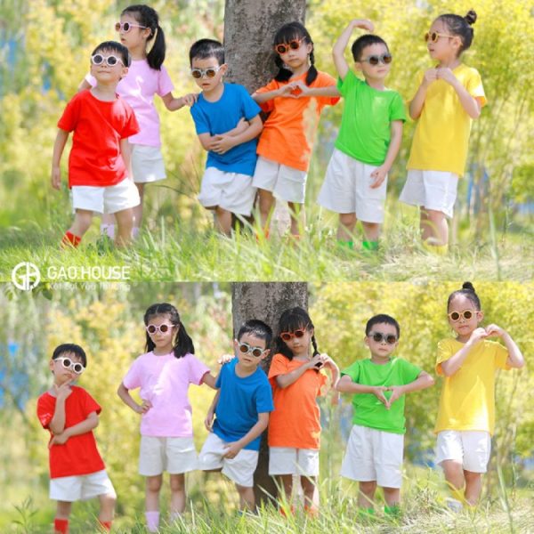 Đặt in áo đồng phục nhóm size nhỏ theo yêu cầu