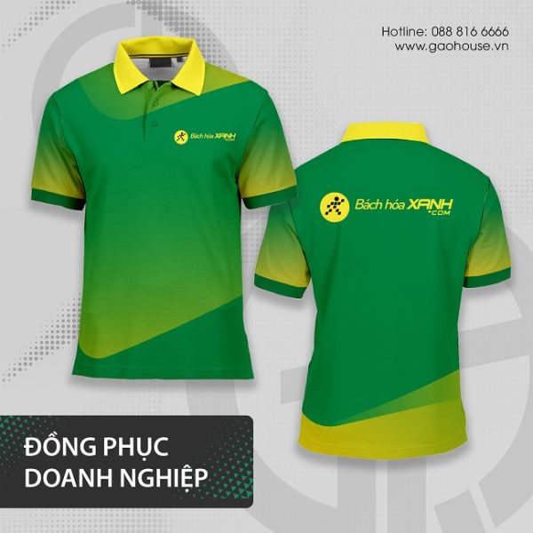 Đồng phục doanh nghiệp bách hóa xanh