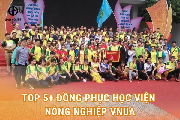 Top 5 đồng phục học viện Nông Nghiệp VNUA hot, giá sinh viên