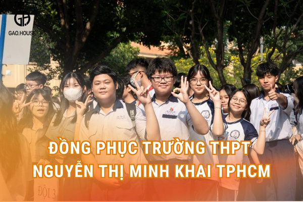 Đồng phục trường THPT Nguyễn Thị Minh Khai đẹp